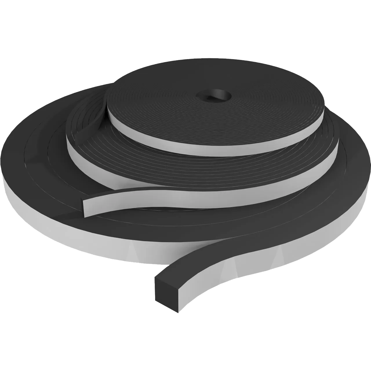 1/2" x 3/4" x 15ft Neoprene Gasket with PSA