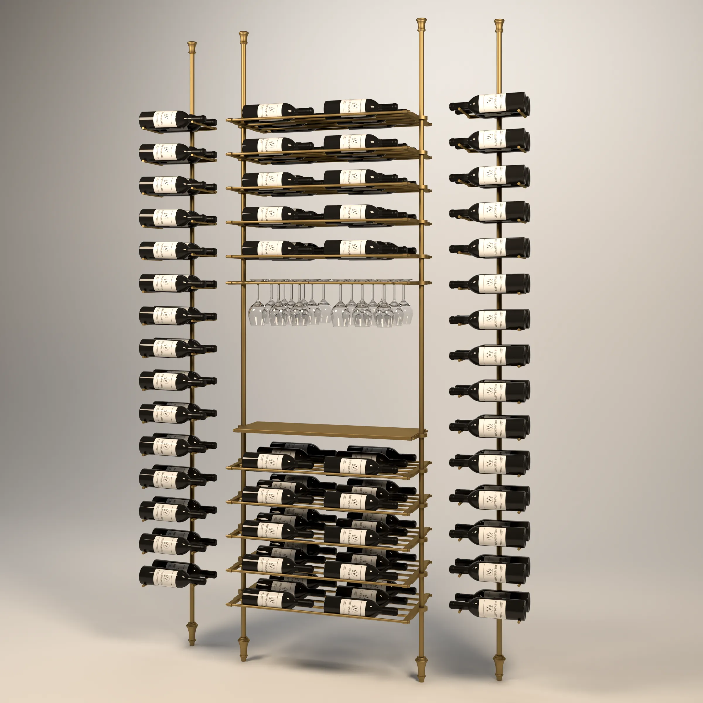 150-Bottle Lazio Wine Wall