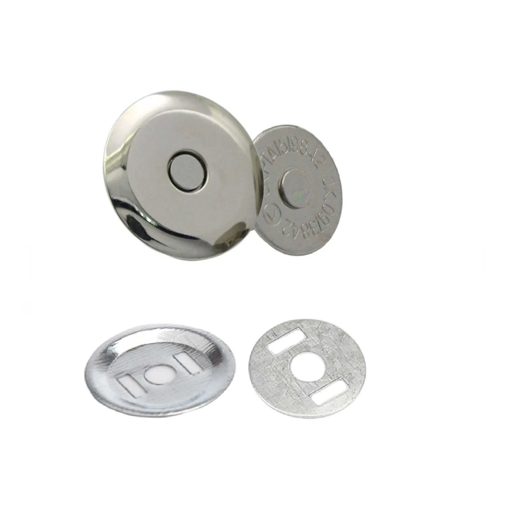 16mm Beveled Magnetic Snaps (50-sets)