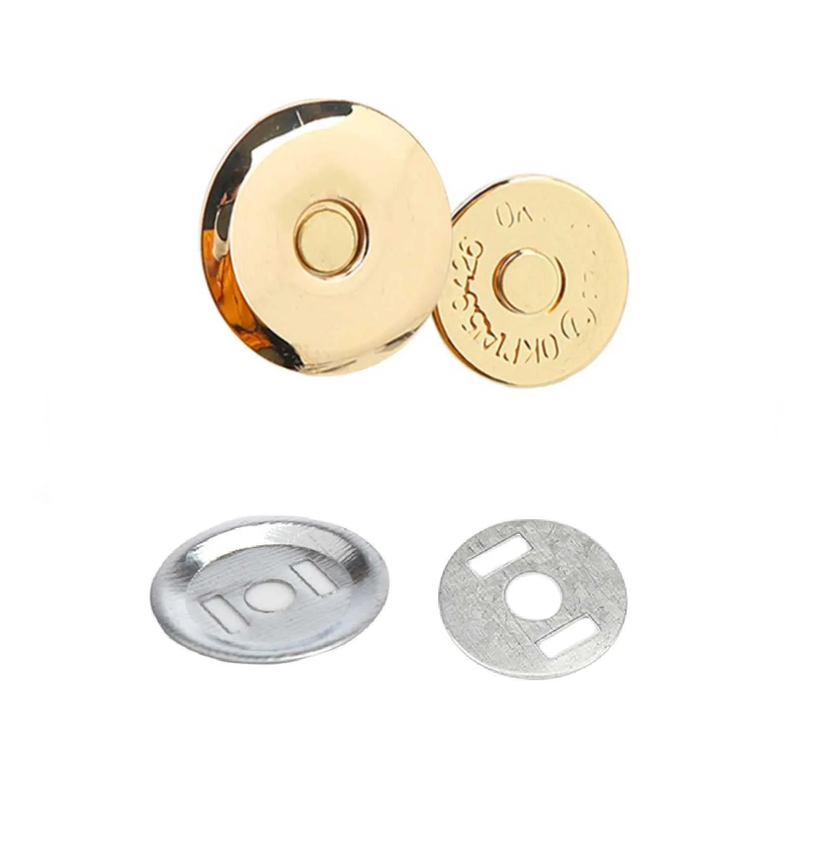 16mm Beveled Magnetic Snaps (50-sets)