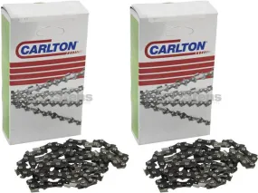 2 Pack Stens 095-345 Chain Pre-Cut Loop 45 DL 3/8" LP .050 S-Chis Reduced Ki