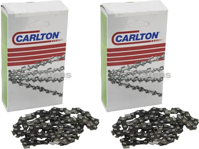 2 Pack Stens 095-345 Chain Pre-Cut Loop 45 DL 3/8" LP .050 S-Chis Reduced Ki