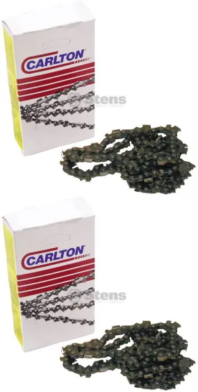 2 Pack Stens 096-581 Chain Pre-Cut Loop 81 DL .325" .063 S-Chisel Standard