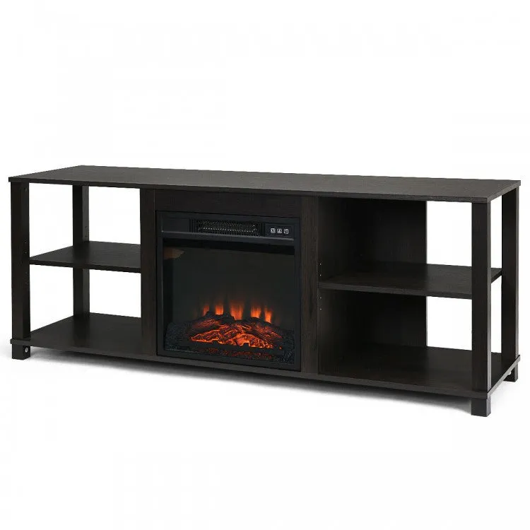 2-Tier TV Storage Cabinet Console