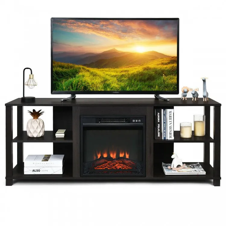2-Tier TV Storage Cabinet Console