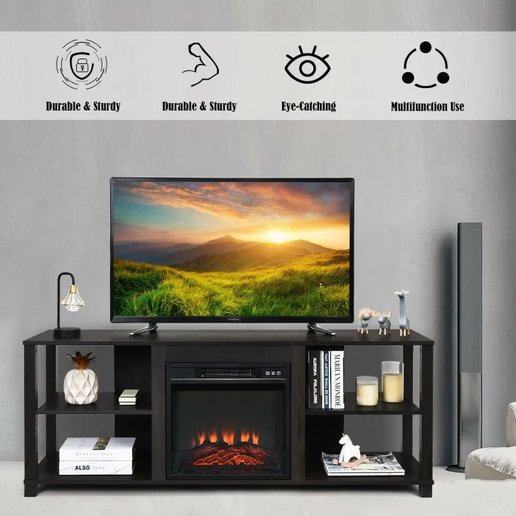 2-Tier TV Storage Cabinet Console