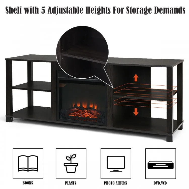 2-Tier TV Storage Cabinet Console