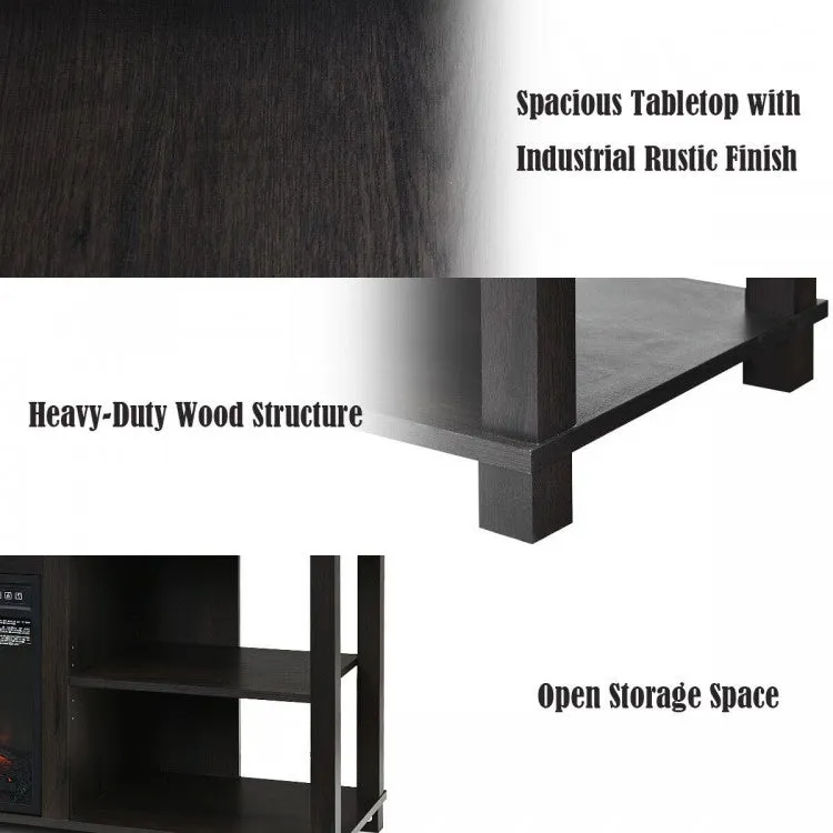 2-Tier TV Storage Cabinet Console