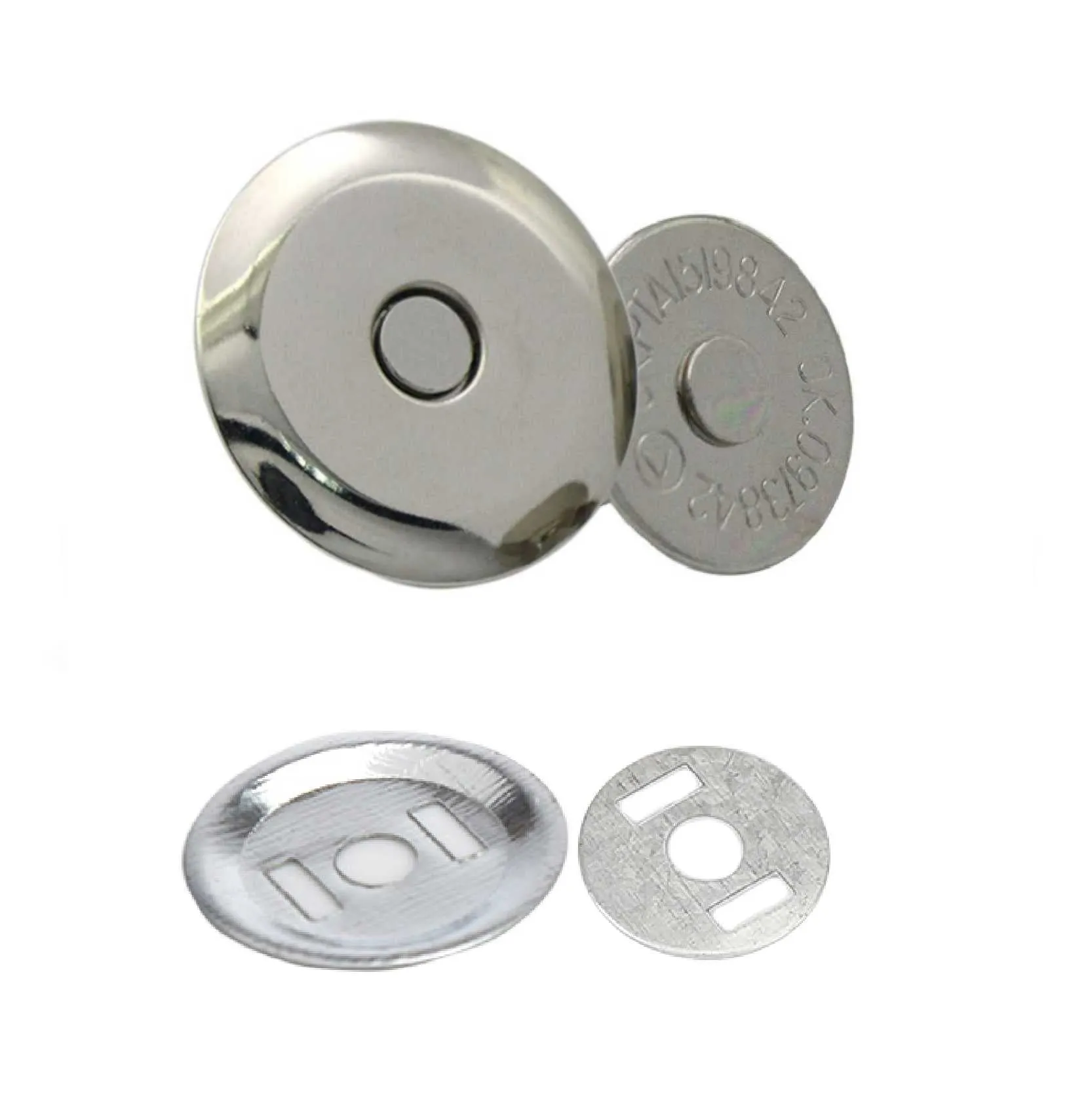 20mm Beveled Magnetic Snaps (50-sets)