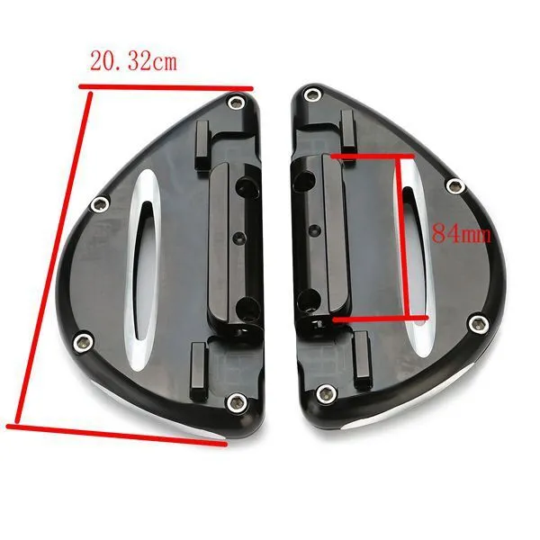 2PCS Motorcycle Foot Pegs or Gear Lever Foot Rests Pedal for