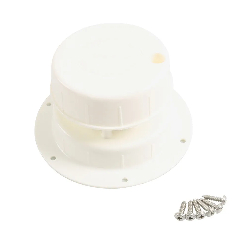 2Pcs RV Plumbing Vent Caps With Mounting Screws For 1 To 2 3/8