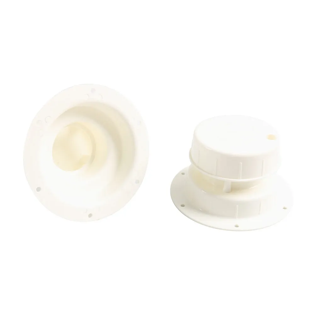 2Pcs RV Plumbing Vent Caps With Mounting Screws For 1 To 2 3/8