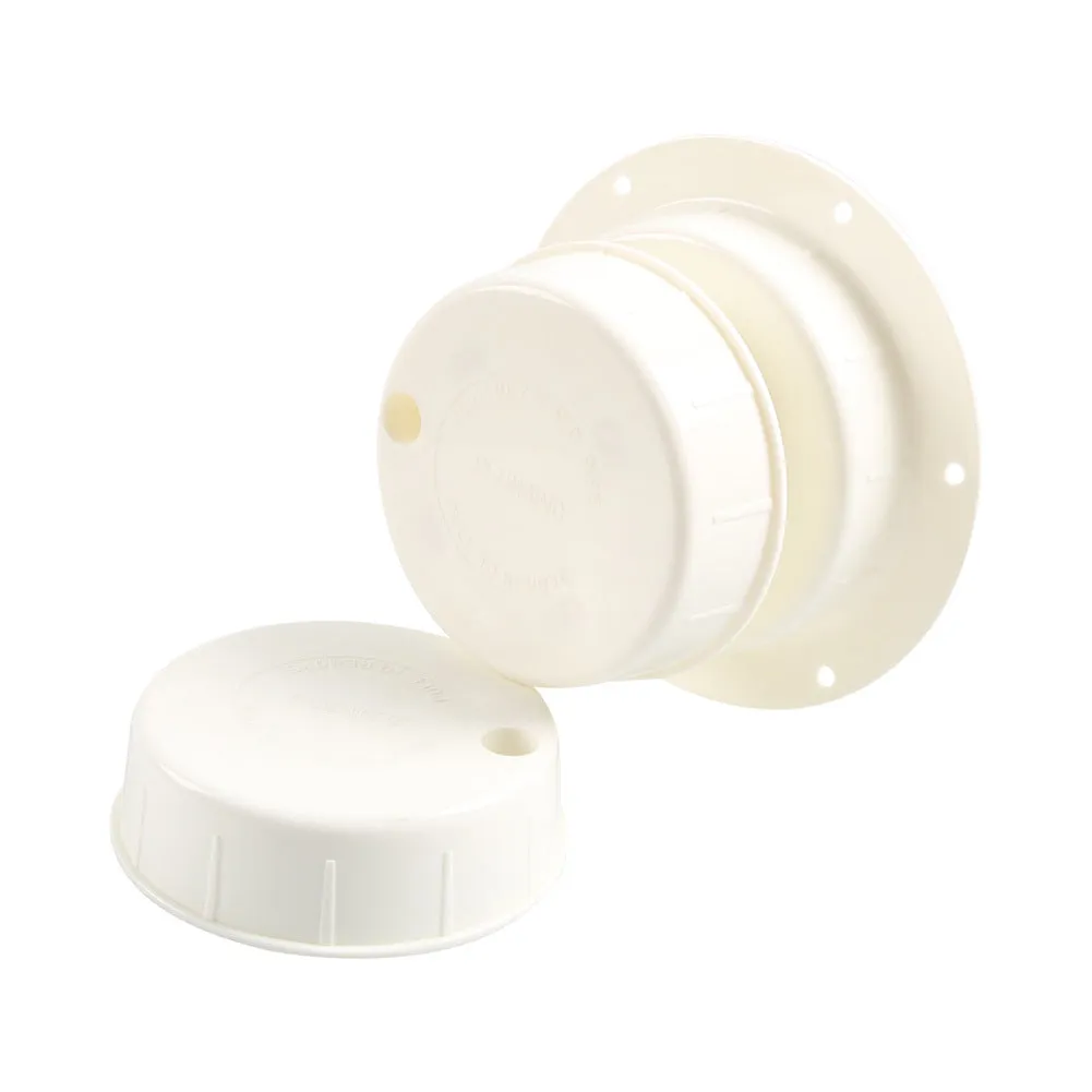 2Pcs RV Plumbing Vent Caps With Mounting Screws For 1 To 2 3/8