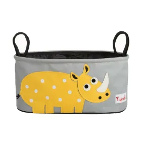 3 Sprouts Yellow Rhino Stroller Organiser