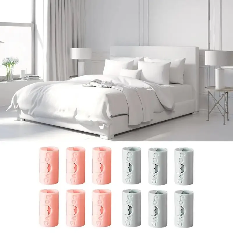 6-Pack Heavy Duty Bed Sheet Grippers, Anti-Slip Fixing Clips for Smooth Bedding