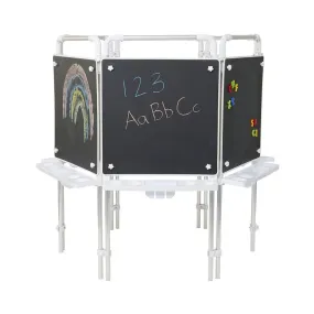 6-Sided Chalkboard Easel