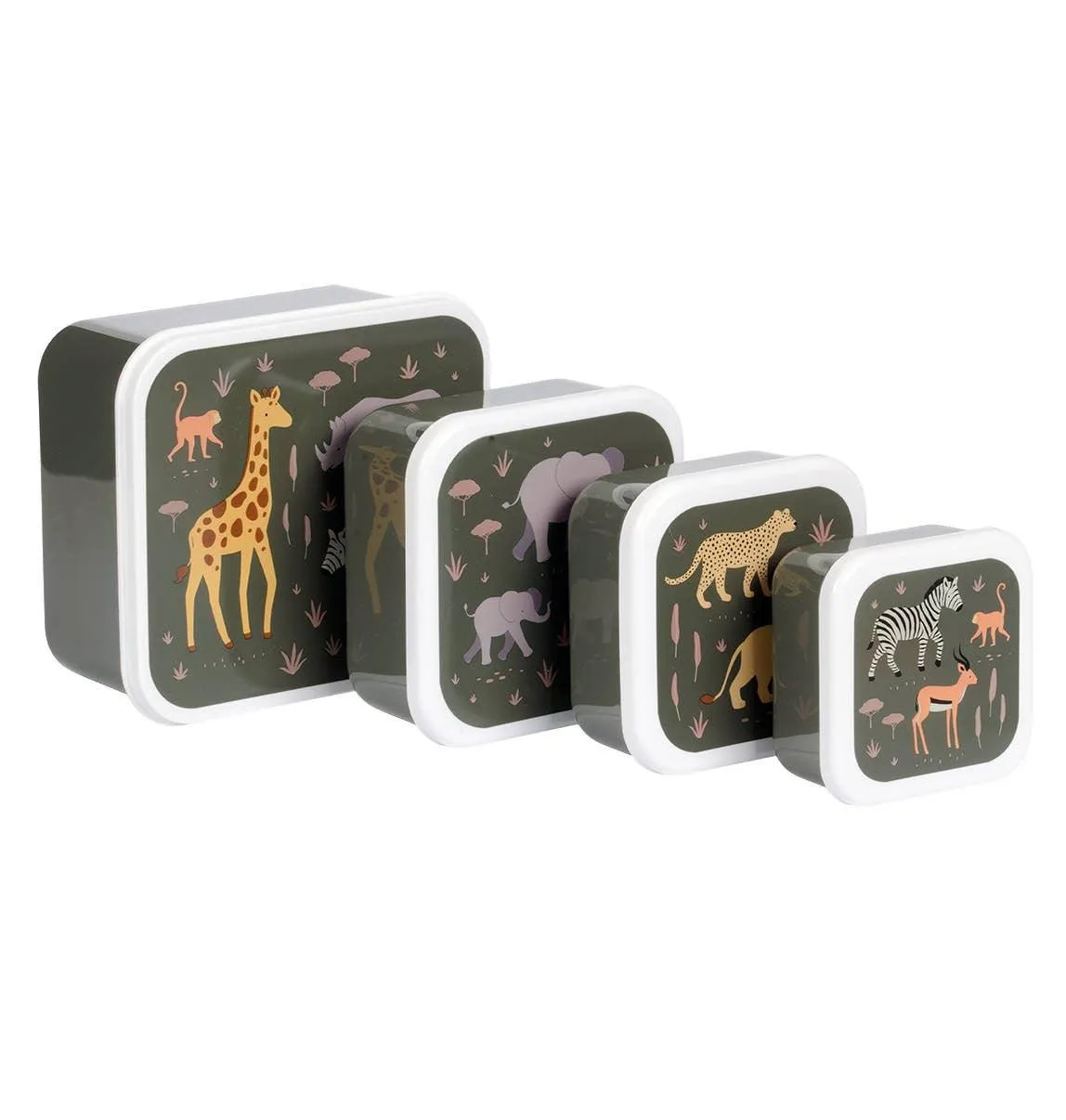 A Lovely Little Company - Lunch & Snack Box Set: Savanna