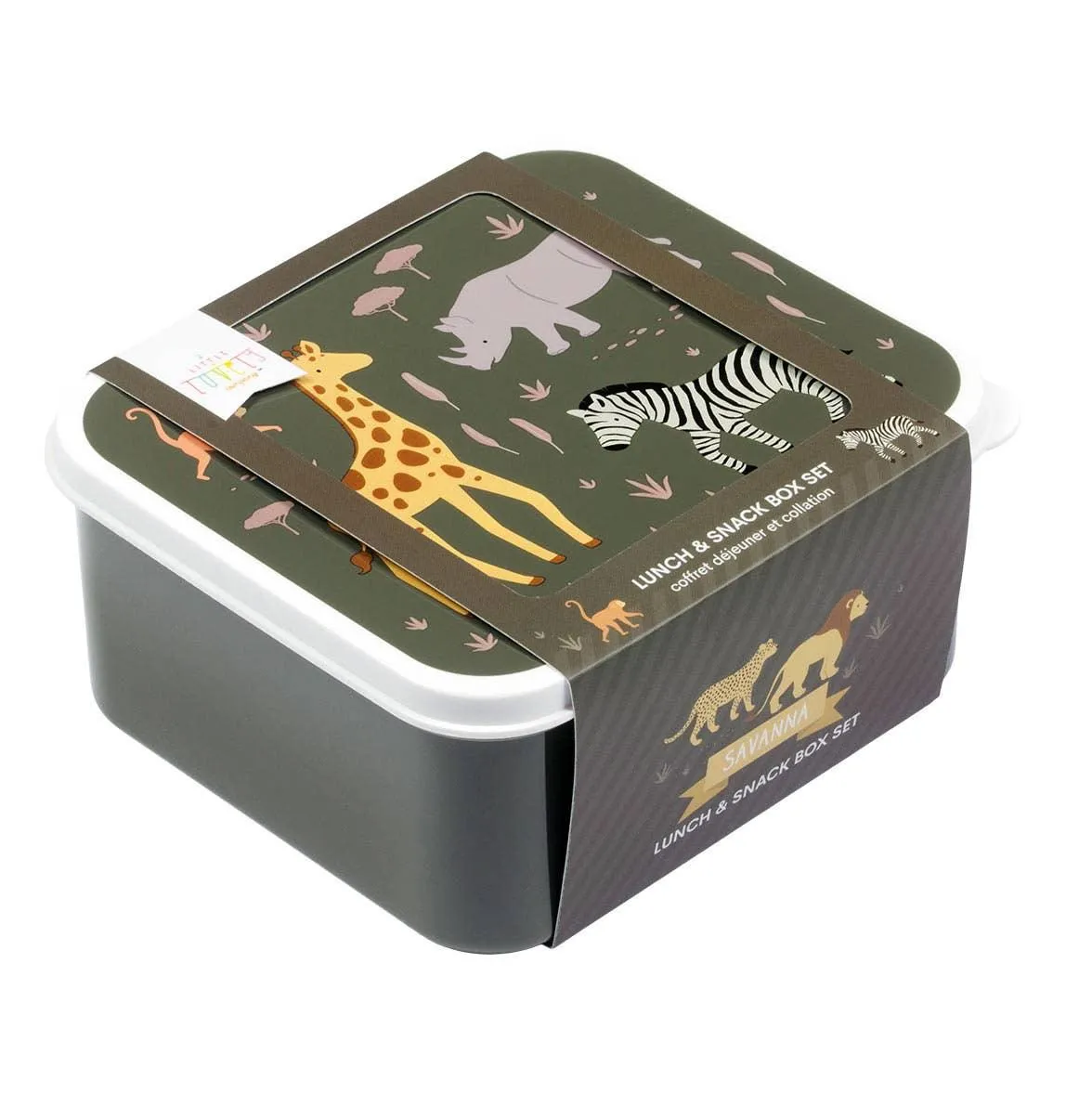 A Lovely Little Company - Lunch & Snack Box Set: Savanna