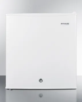 Accucold Compact Refrigerator-Freezer with Front-Mounted Lock - S19LWH