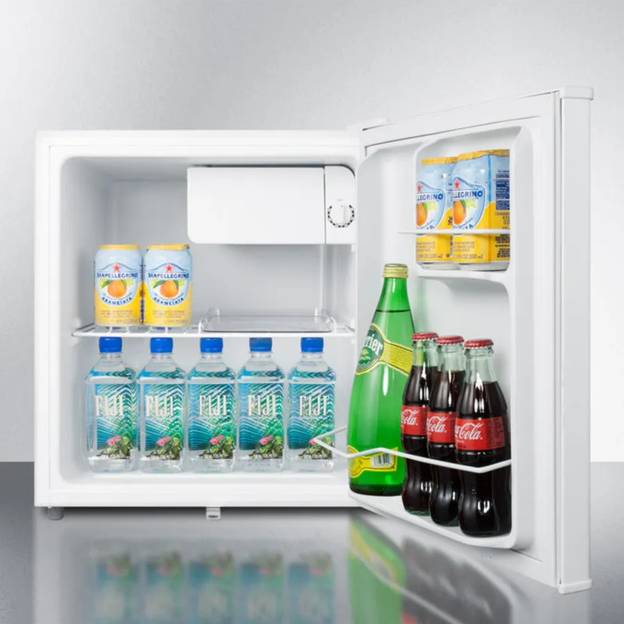 Accucold Compact Refrigerator-Freezer with Front-Mounted Lock - S19LWH