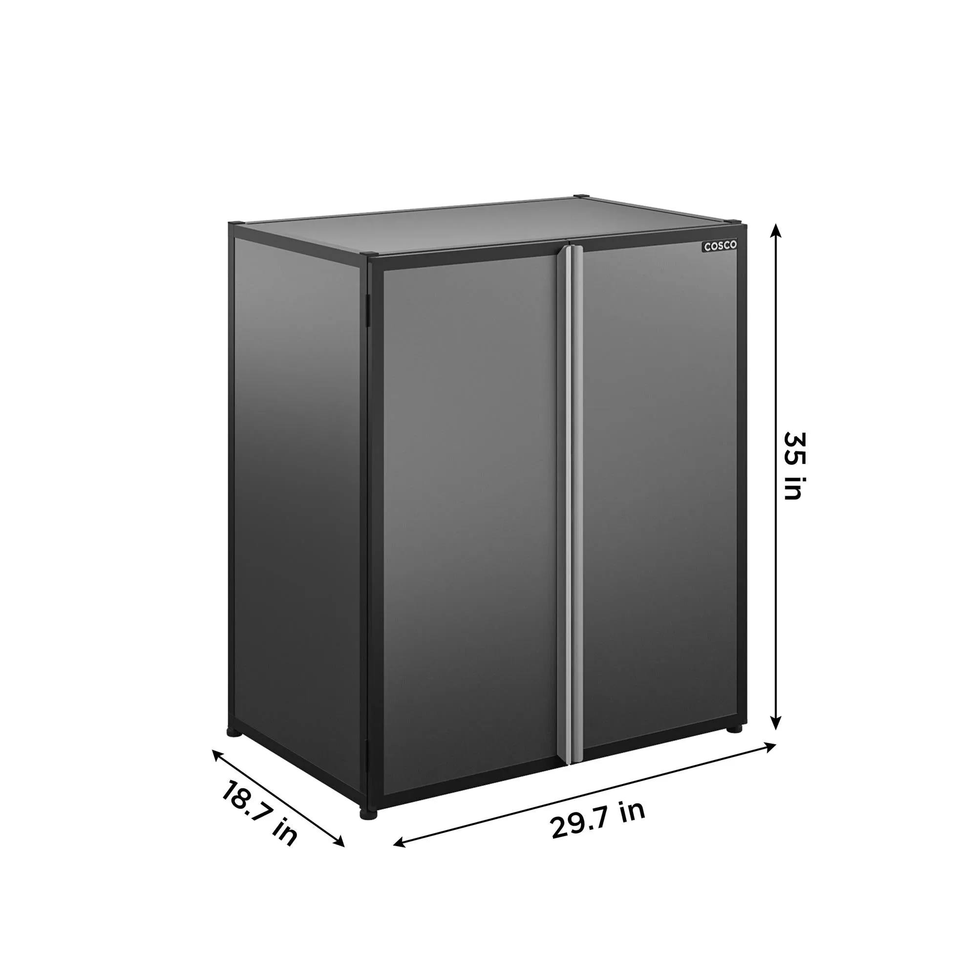 Aluminum Garage Freestanding Cabinet