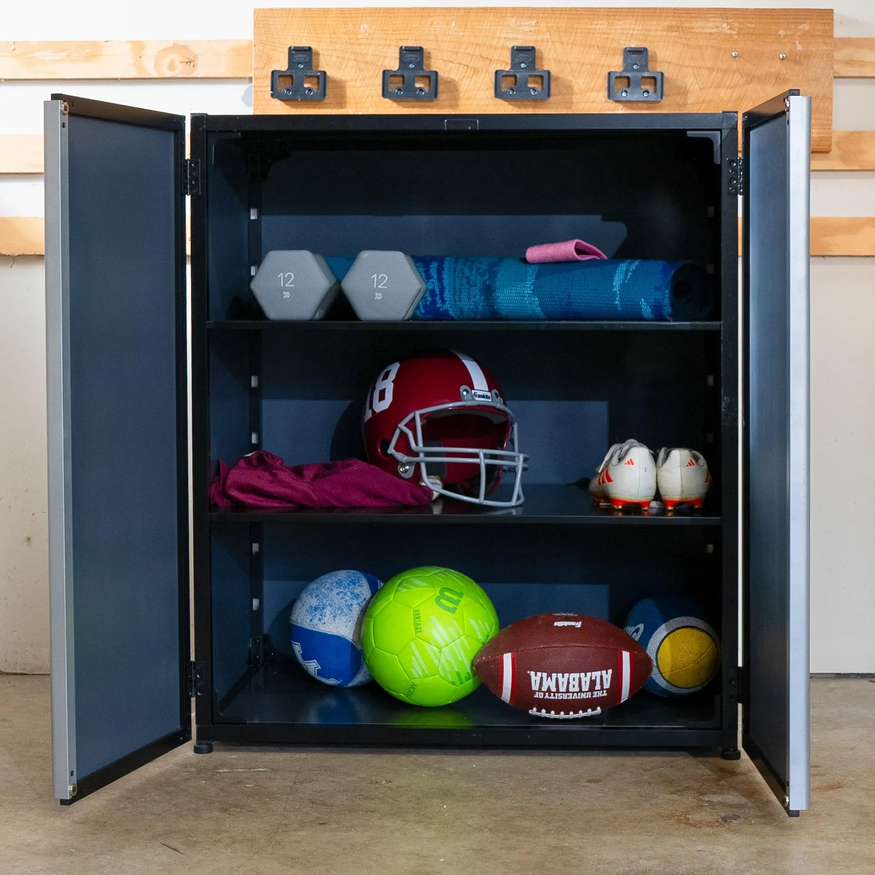 Aluminum Garage Freestanding Cabinet