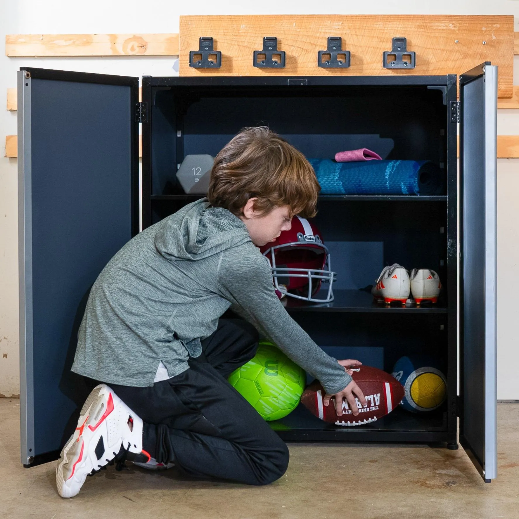 Aluminum Garage Freestanding Cabinet