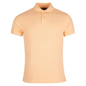 Barbour Sports Mens Polo Shirt - Coral Sands