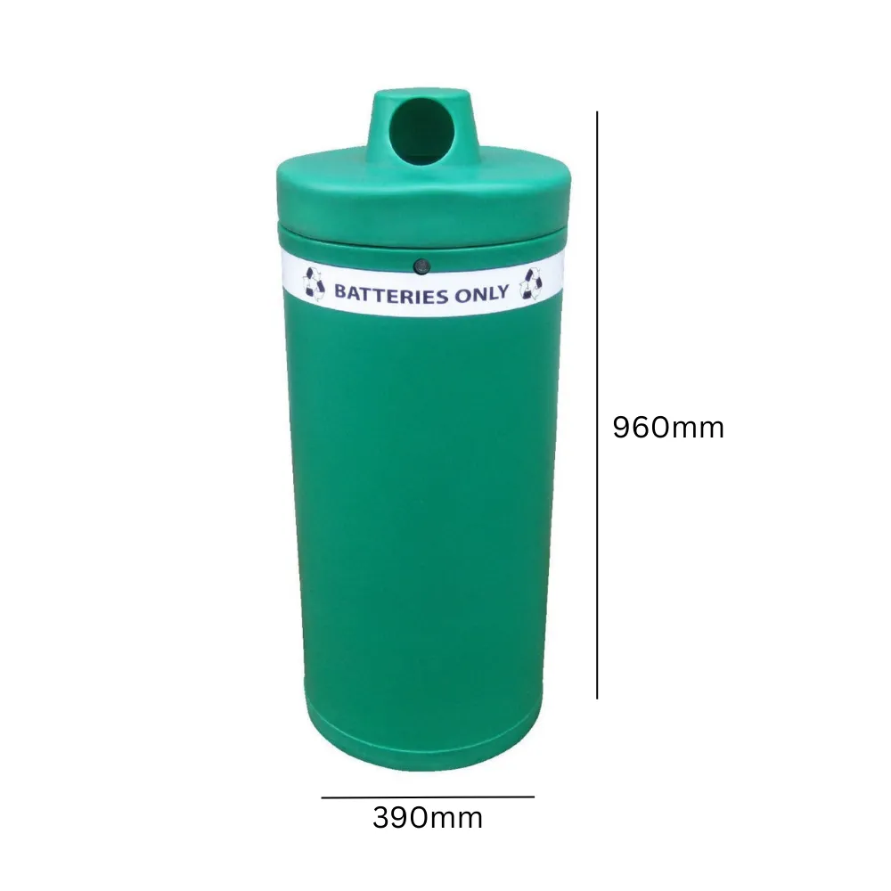 Battery Recycling Bin - 52 Litre