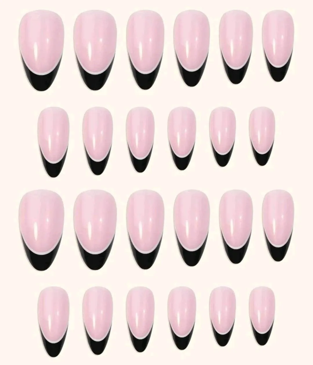 Beauty - Nails - black oval