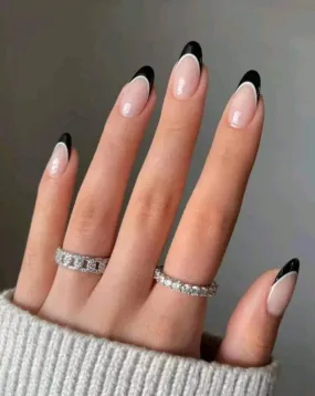Beauty - Nails - black oval