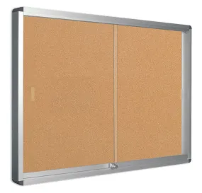 Bi-Office Double Door White Window Display - VT690109160