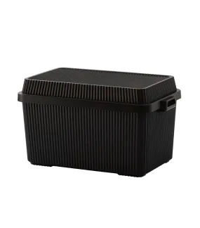 Black Stack-Up Container