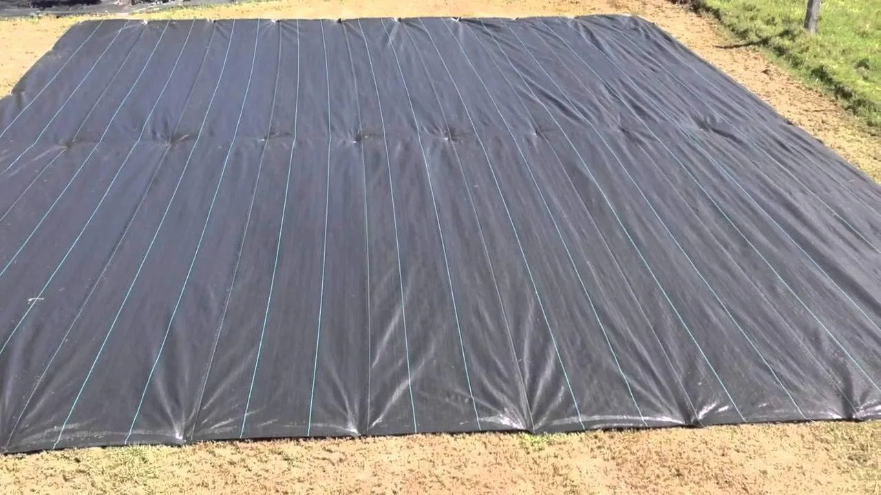 Black Weed Barrier Mat