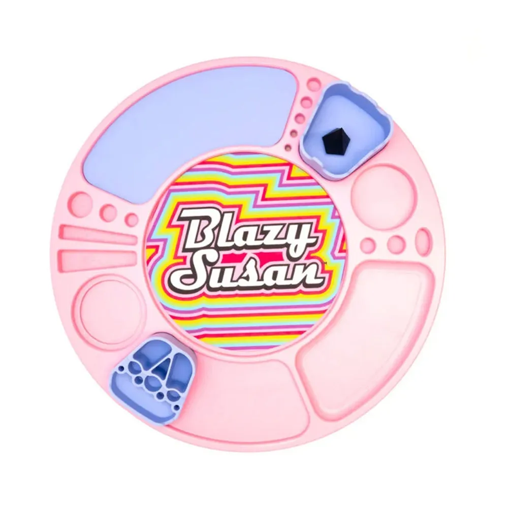 Blazy Susan Spinning Rolling Tray - 5 Piece Set
