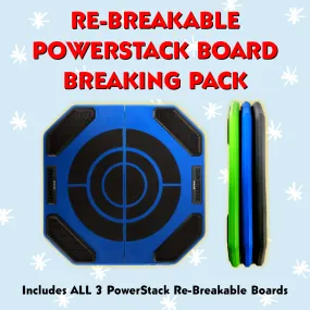 Board Breaking - Re-Breakable PowerStack Pack (30% OFF)