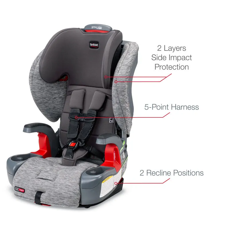 Britax Grow With You ClickTight Booster Seat (Asher)