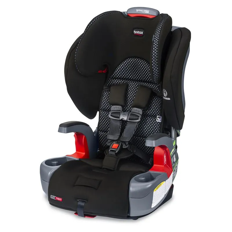 Britax Grow With You ClickTight Booster Seat (Cool Flow Grey)