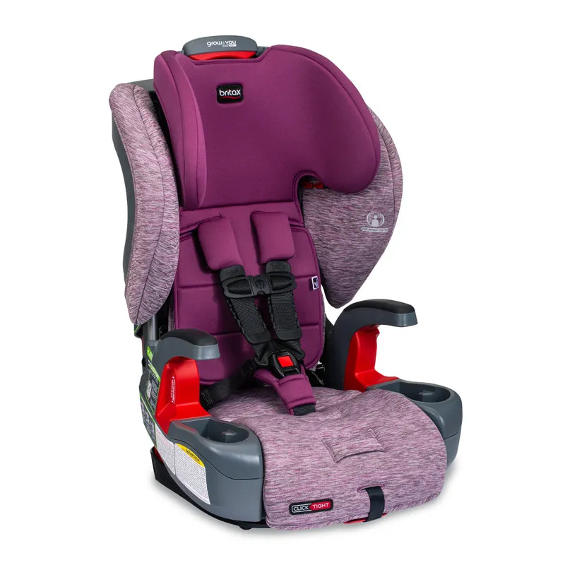 Britax Grow With You ClickTight Booster Seat (Mulberry)