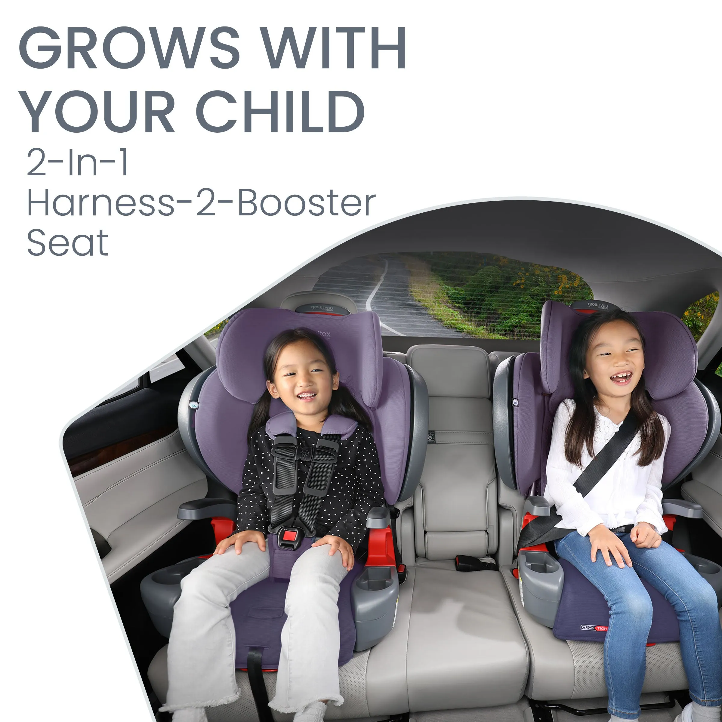 Britax Grow With You ClickTight Plus Harness-2-Booster Car Seat