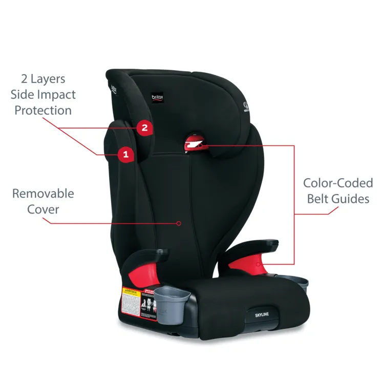 Britax Skyline Belt-Positioning Booster Seat - Dusk