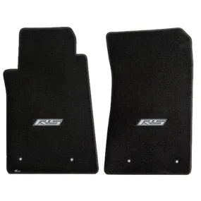 Camaro RS Floor Mats 2 Pc. Set (Silver Logo)