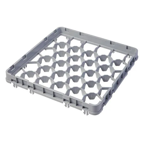 CAMBRO, 30 COMPARTMENT CAMRACK HALF DROP EXTENDER  - SOFT GRAY