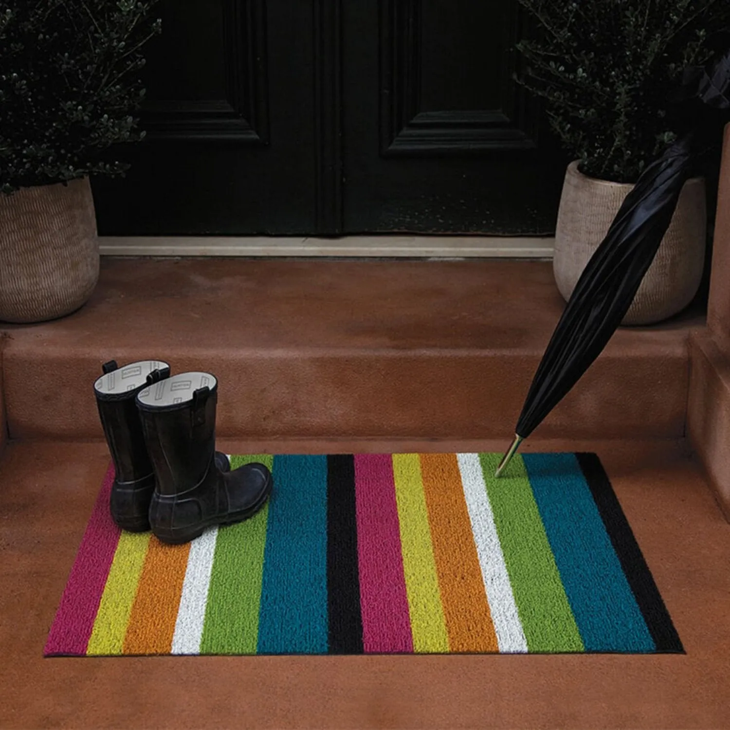 chilewich | large doormat 61x91cm (24x36") | bold stripe multi