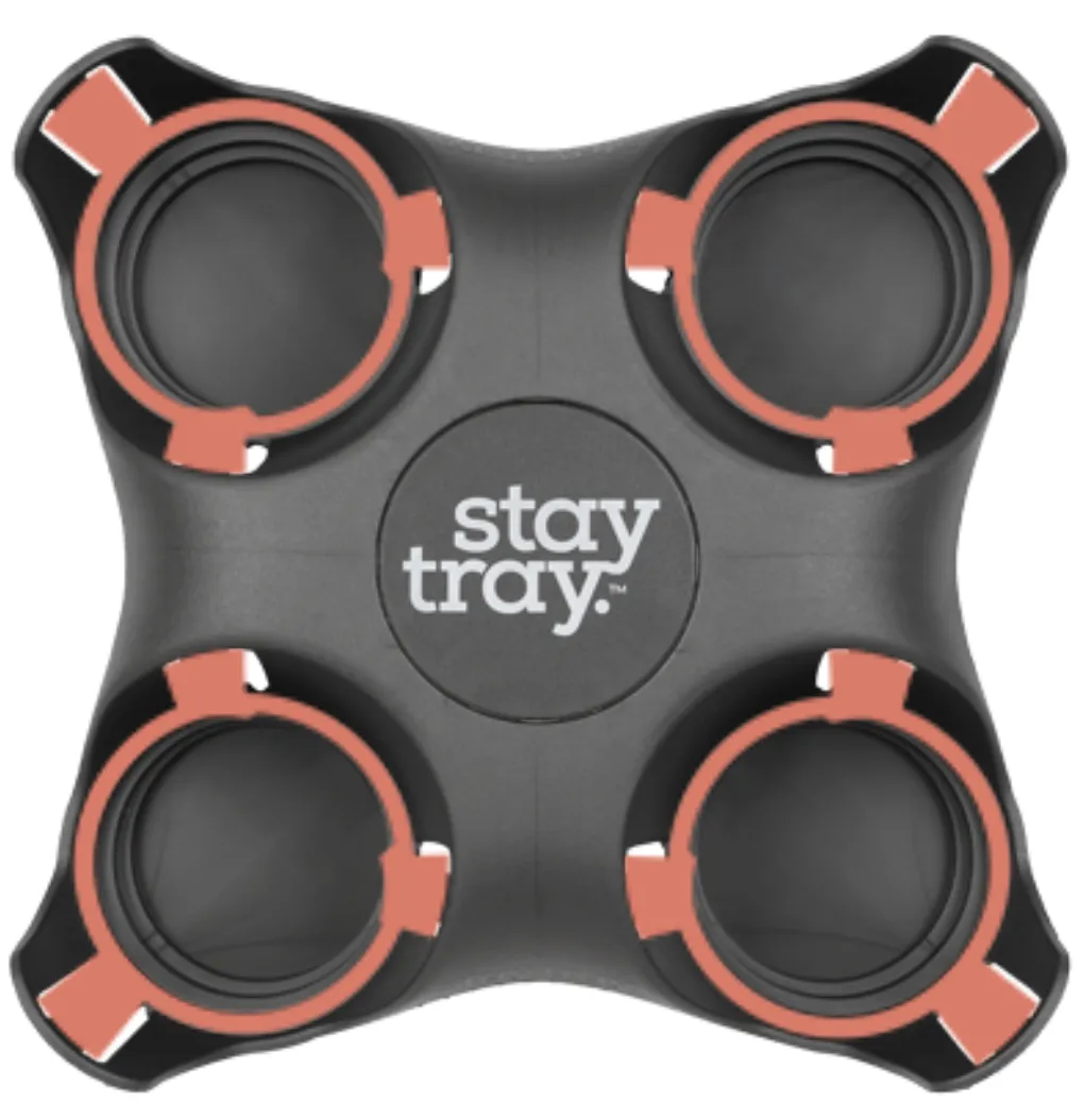 Classic Stay tray 4 Cup Reusable Drinks Tray