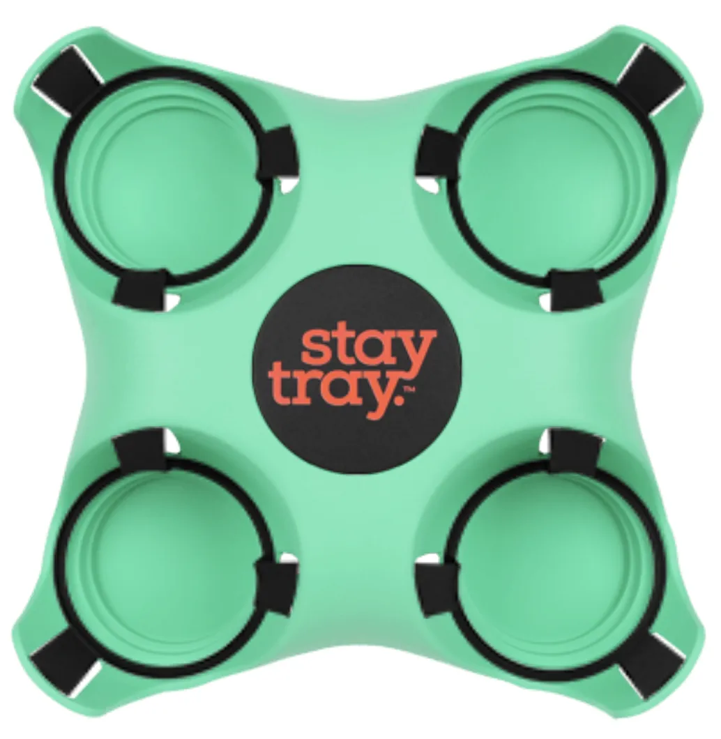 Classic Stay tray 4 Cup Reusable Drinks Tray