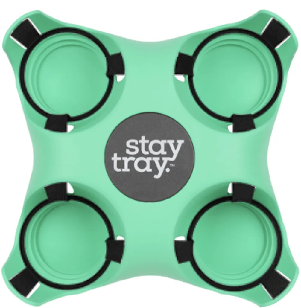 Classic Stay tray 4 Cup Reusable Drinks Tray