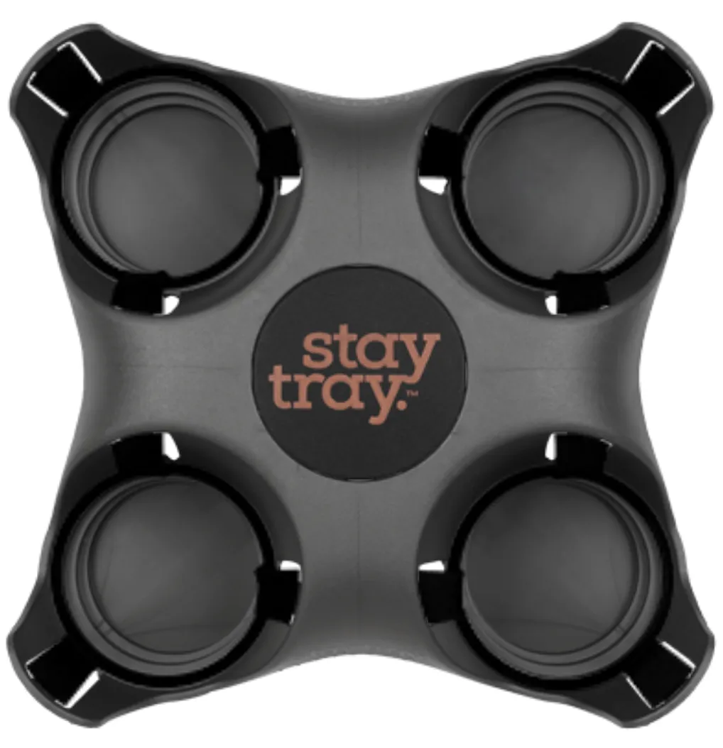 Classic Stay tray 4 Cup Reusable Drinks Tray