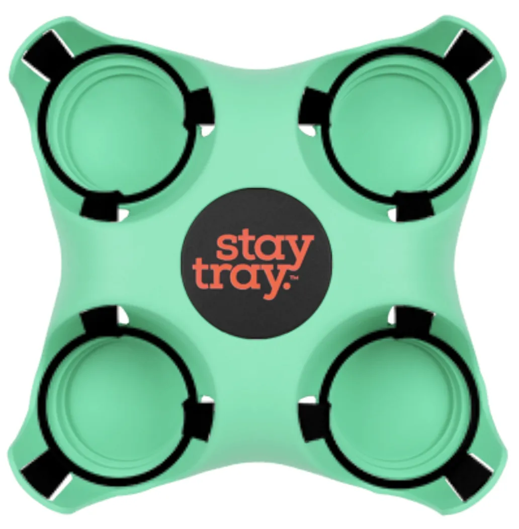 Classic Stay tray 4 Cup Reusable Drinks Tray