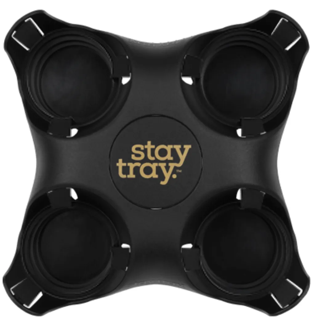 Classic Stay tray 4 Cup Reusable Drinks Tray